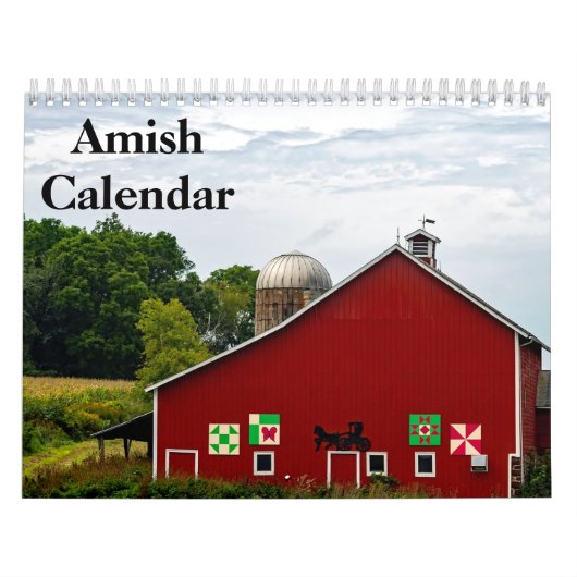 Amish Country 2025 Kalender (Titelbild)