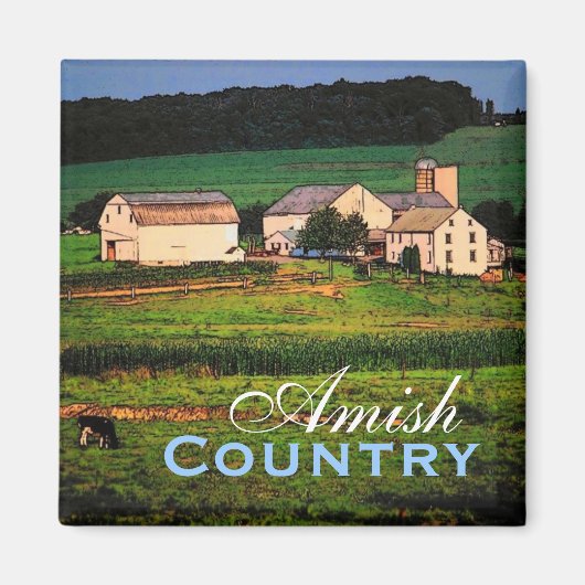 Amish Country (Farm) Magnet (Vorne)