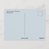 Amish Country in Lancaster Pennsylvania Postkarte (Rückseite)