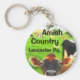 Amish Country Kühe! Lancaster Schlüsselanhänger