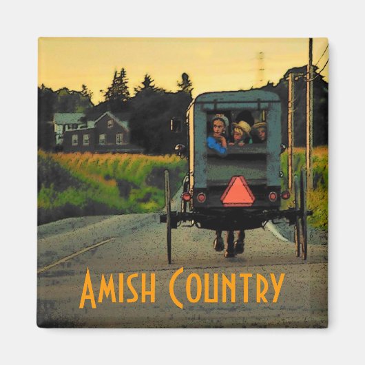 Amish Country Magnet (Vorne)