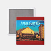 Amish Country Magnet (Vorderseite/Rückseite)