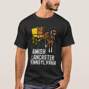 Amish Country Pennsylvania Pferd und Kutsche 2 T-Shirt