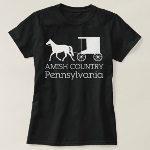 Amish Country Pennsylvania Pferd und Kutsche 2 T-Shirt