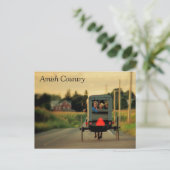 Amish Country Postcard Postkarte (Stehend Vorderseite)