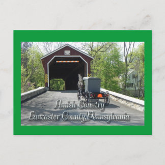 Amish Country _ Postcard Postkarte
