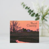 Amish Country Postcard Postkarte (Stehend Vorderseite)