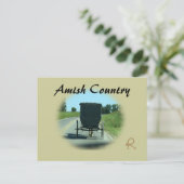Amish Country Postkarte (Stehend Vorderseite)