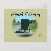Amish Country Postkarte (Vorderseite)