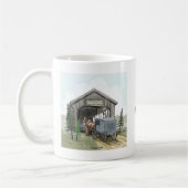 Amish Covered Bridge Kaffeetasse (Links)