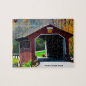Amish Covered Bridge Puzzle (Horizontal)