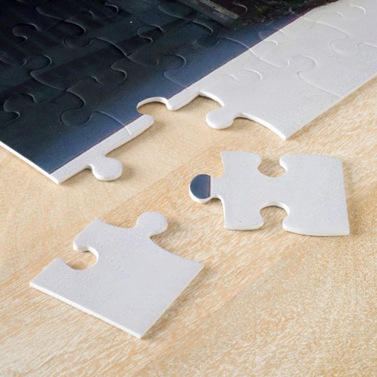 Amish Covered Bridge. Puzzle (Seite)