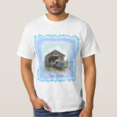 Amish Covered Bridge T - Shirt (Vorderseite)