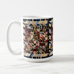 Amish Crazy Quilt von Lydia Beachy Kaffeetasse