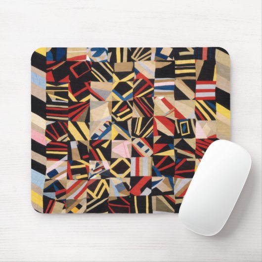 Amish Crazy Quilt von Lydia Beachy Mousepad (Mit Mouse)