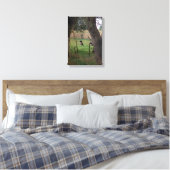 Amish Dairy Cattle Leinwanddruck (Insitu (Schlafzimmer))