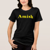 Amish Damen Tri-Blend Shirt (Vorderseite)