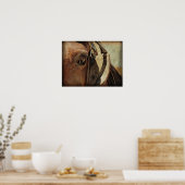 Amish Equine Poster (Küche)