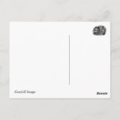 Amish Family-(b&w)-Postkarte Postkarte (Rückseite)