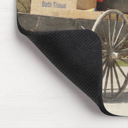 Amish Family Heading Zuhause Mousepad (Ecke)