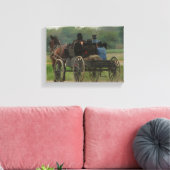 Amish Family Outing Leinwanddruck (Insitu (Wohnzimmer))