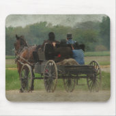 Amish Family Outing Mousepad (Vorne)