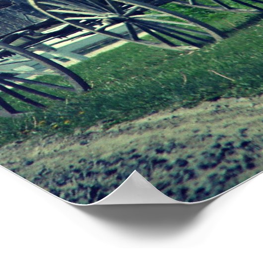 Amish Family Poster (Ecke)