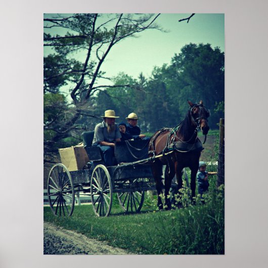 Amish Family Poster (Vorne)