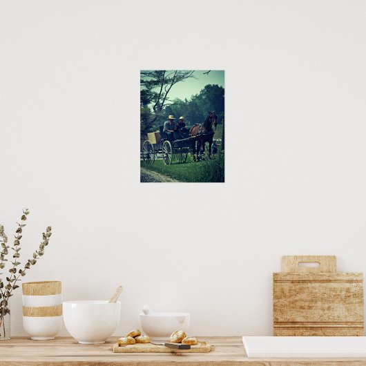Amish Family Poster (Küche)