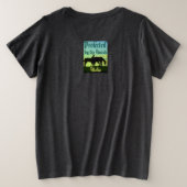 Amish Farm Life. Amish Sunset. Große Größe T-Shirt (Design Rückseite)