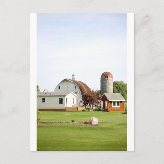 Amish Farm Postkarte (Vorderseite)