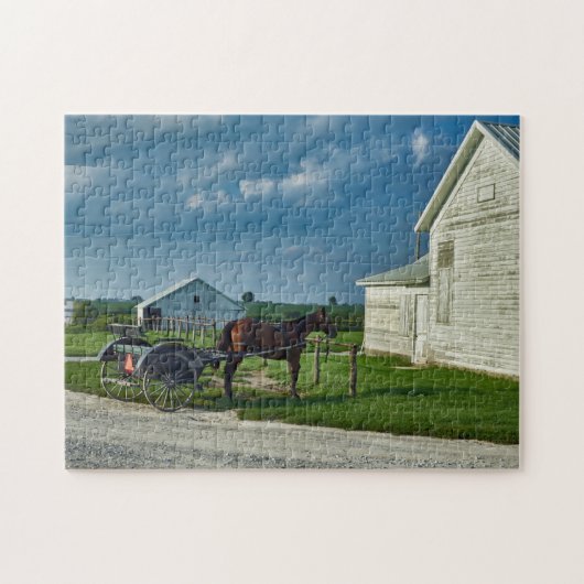 Amish Farm - So Friedlich!Puzzle Puzzle (Horizontal)