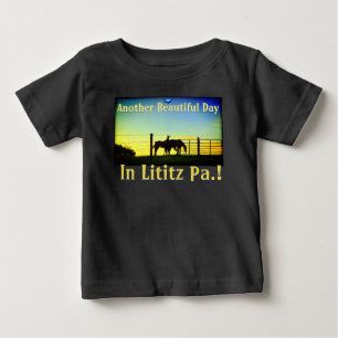 Amish Farms Lititz Pa Besuchen Sie Lititz! Kleinki Baby T-shirt