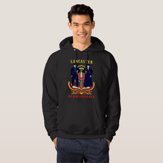 Amish Folklore Lancaster Pennsylvania Hoodie (Vorne ganz)
