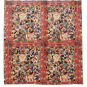 Amish Freundschaftsquilt Duschvorhang (Vorderseite)