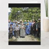 AMISH FUNNY BIG BIRTHDAY CARD KARTE (Vorderseite)