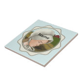 Amish Girl Bonnet Fliese (Seite)