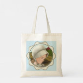 Amish Girl Bonnet Tote Bag Tragetasche (Rückseite)