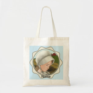 Amish Girl Bonnet Tote Bag Tragetasche