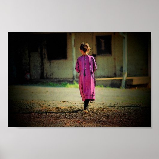 Amish Girl Poster (Vorne)