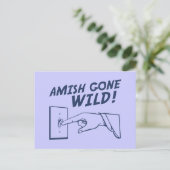 Amish Gone Wild! Postkarte (Stehend Vorderseite)