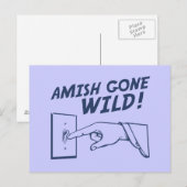 Amish Gone Wild! Postkarte (Vorne/Hinten)