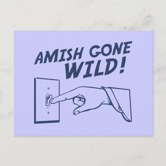 Amish Gone Wild! Postkarte (Vorderseite)