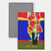 Amish Hex Signs Magnet (Vorderseite/Rückseite)