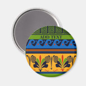 Amish Hex-Symbole Magnet (Vorderseite/Rückseite)
