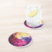 Amish Horse and Buggy, Space Edition Getränkeuntersetzer (Seite)