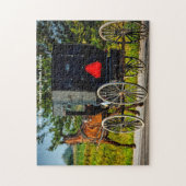 Amish Horse Buggy Indiana. Jigsaw Puzzle (Vertikal)