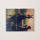 Amish Horse Team Puzzle (Horizontal)