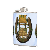 Amish Horseshoe wünscht Brunnen Flachmann (Links)