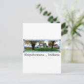 Amish House Shipshewana Indiana Postkarte (Stehend Vorderseite)
